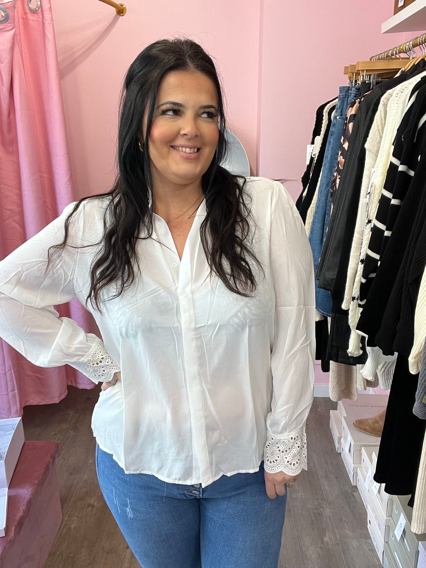 Chemise Kamelia blanche