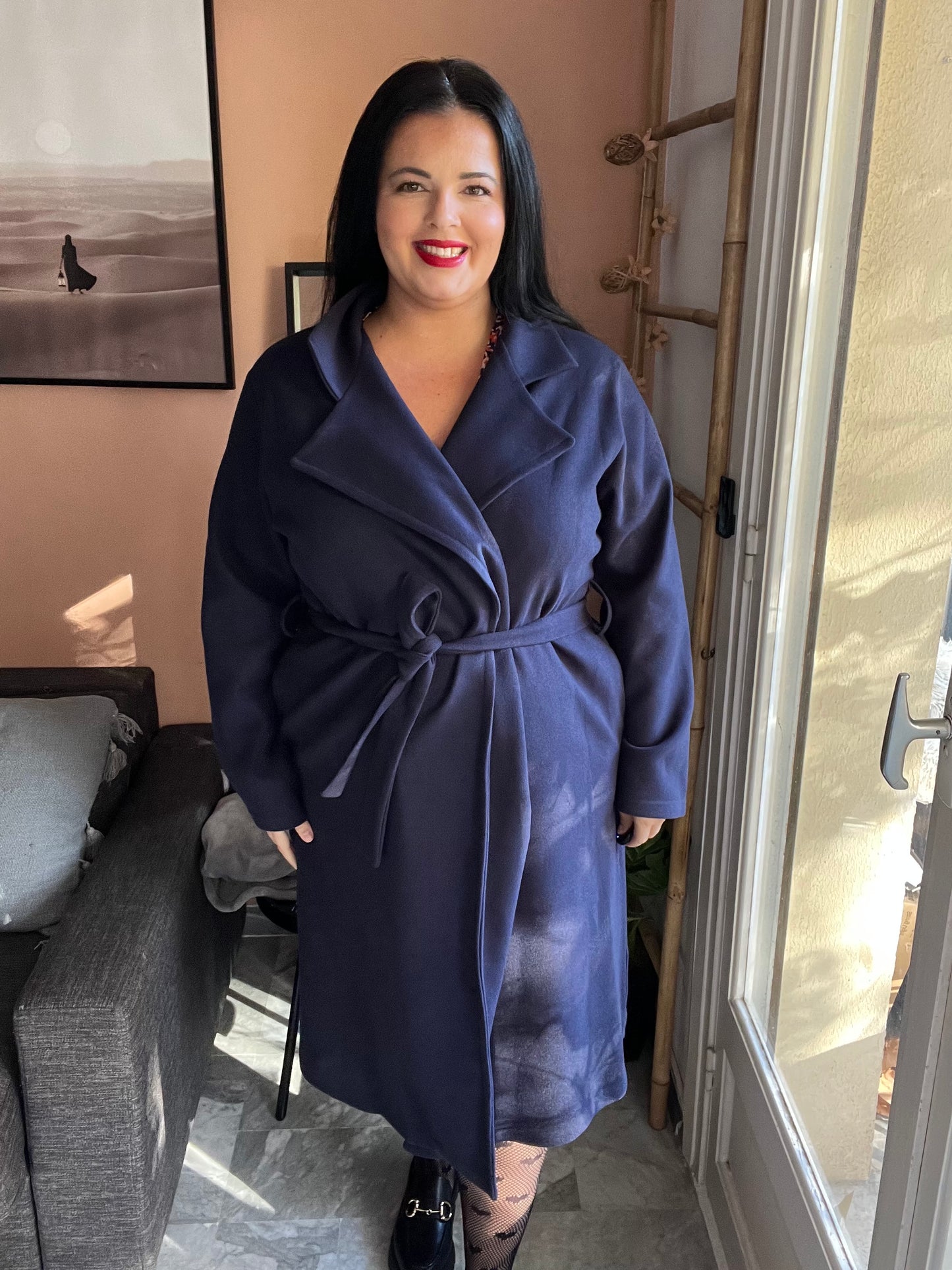 Manteau bleu