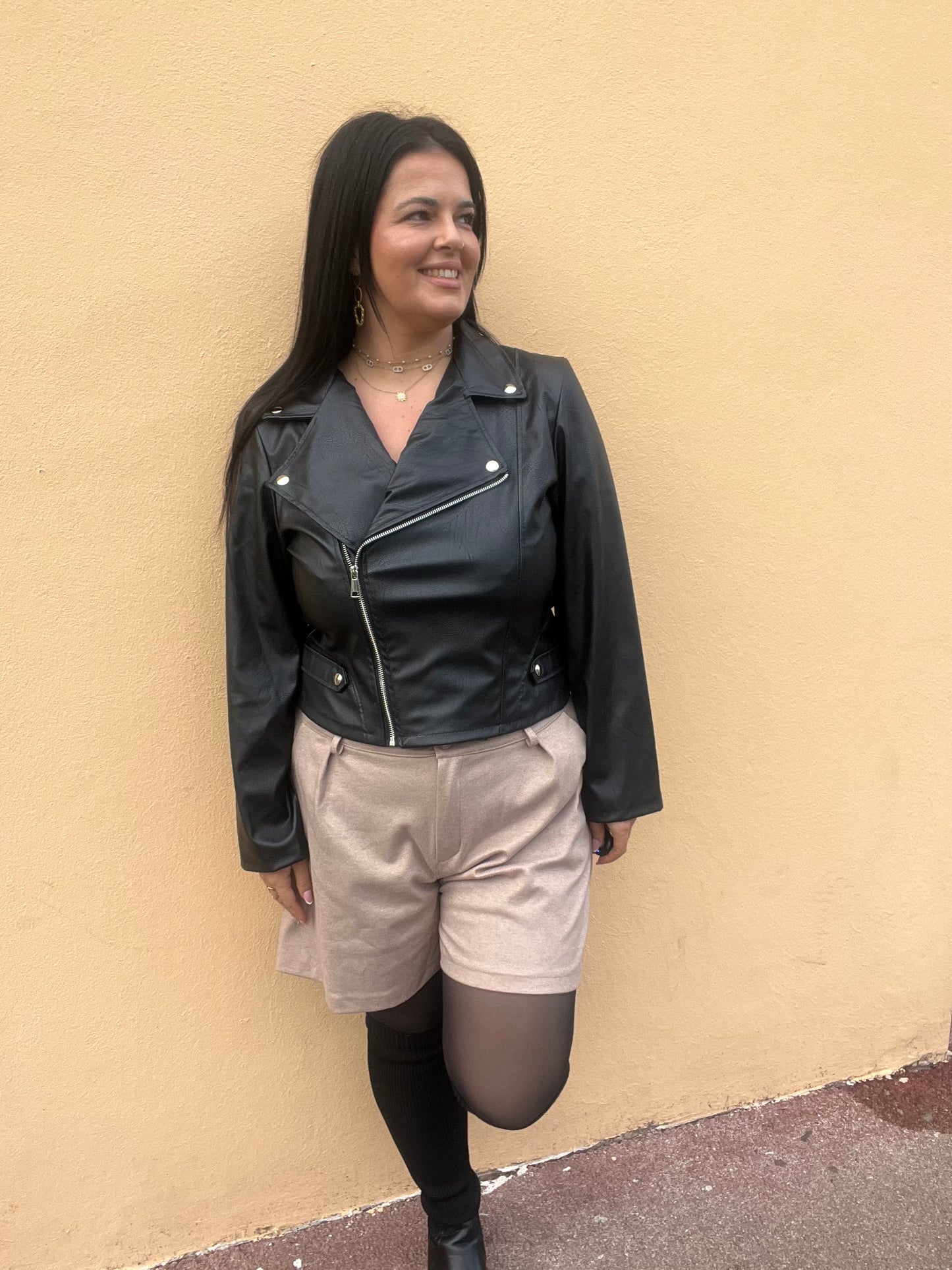 Perfecto grande taille noir