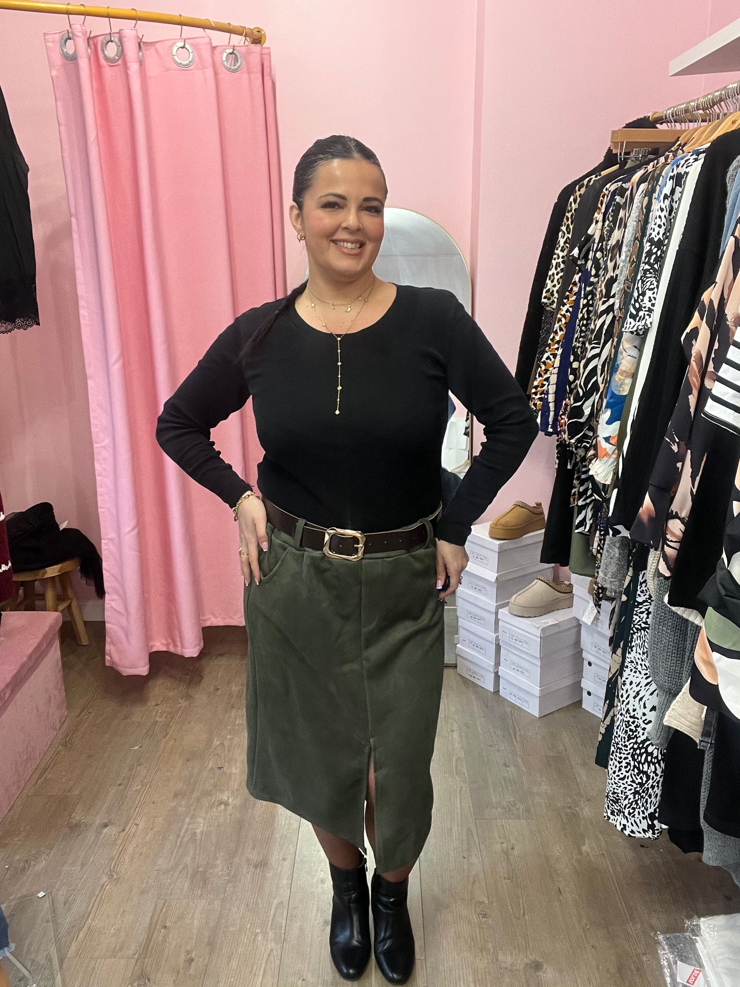 Jupe grande taille Alexandra
