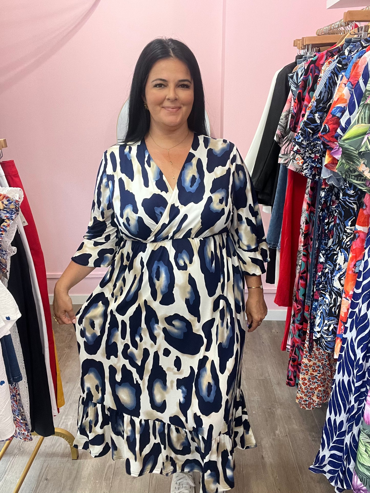 Robe Clara bleue