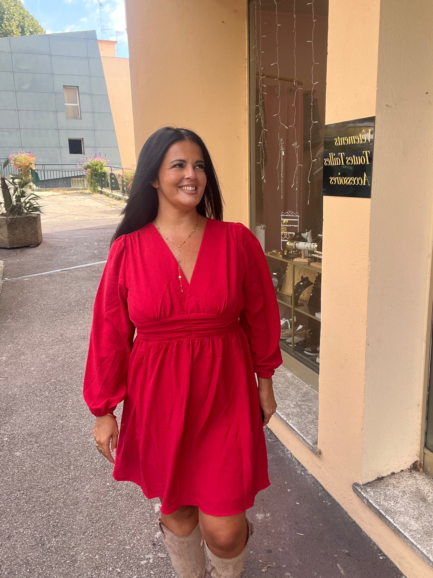 Petite robe rouge