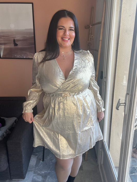 Robe dorée