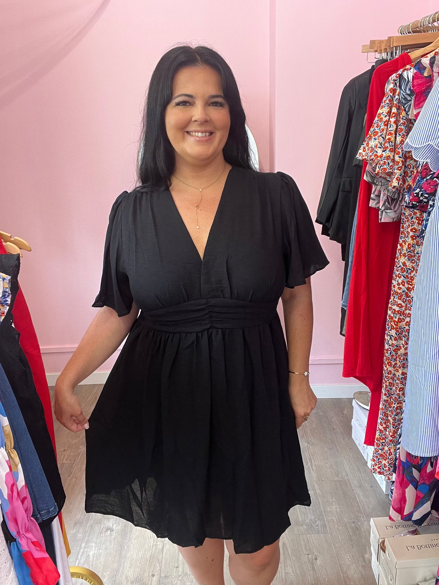 Robe noire Valentine