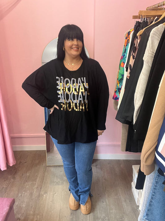 Pull jadore noir