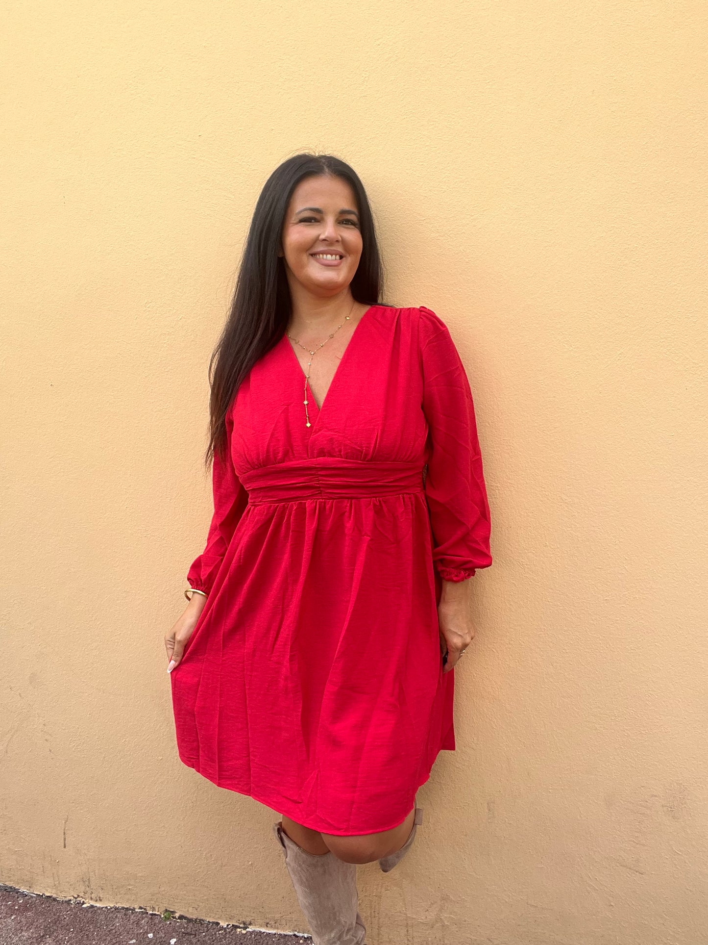 Petite robe rouge