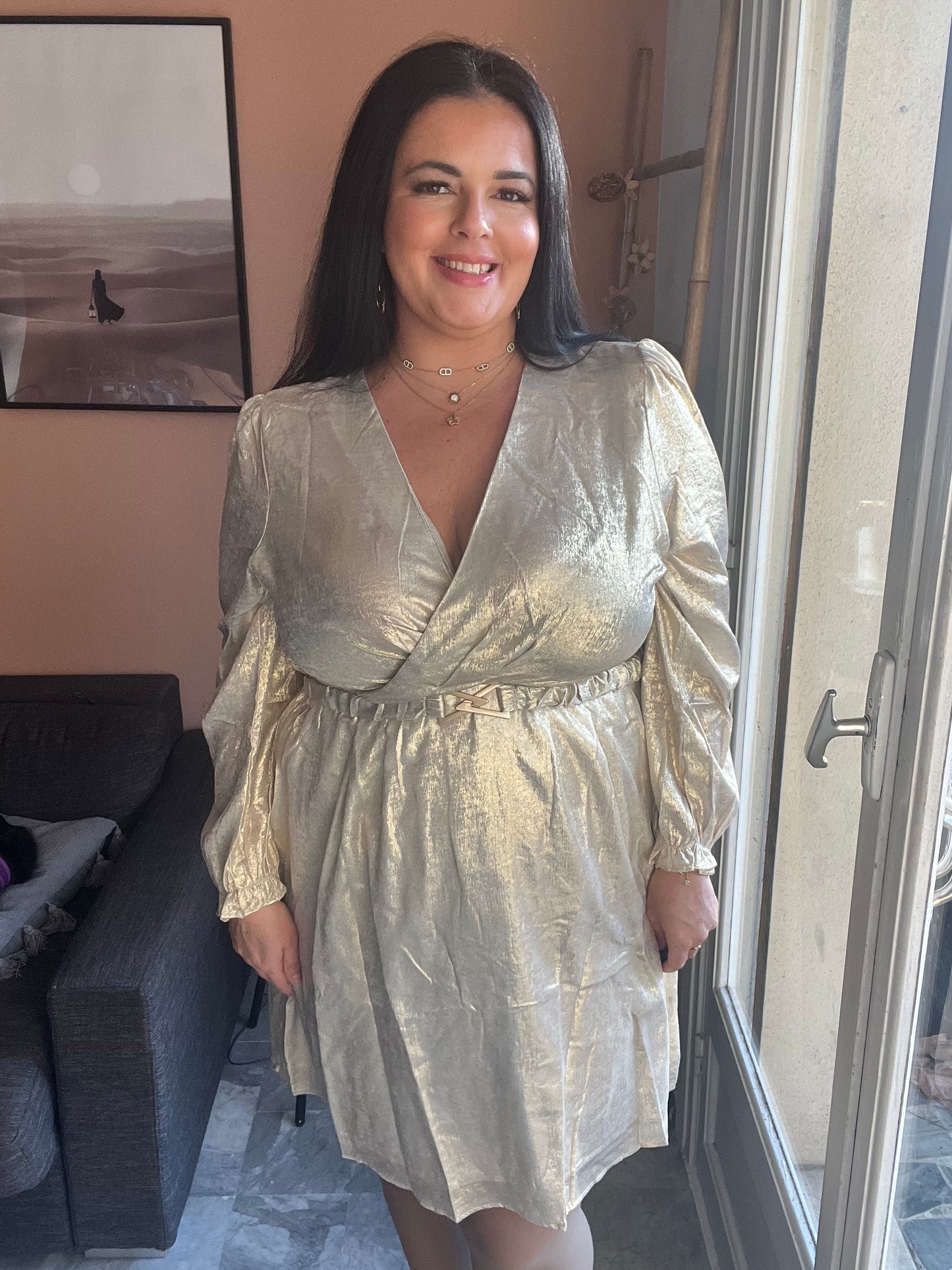 Robe dorée