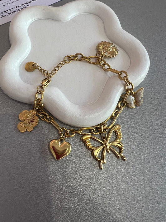 Bracelet papillon