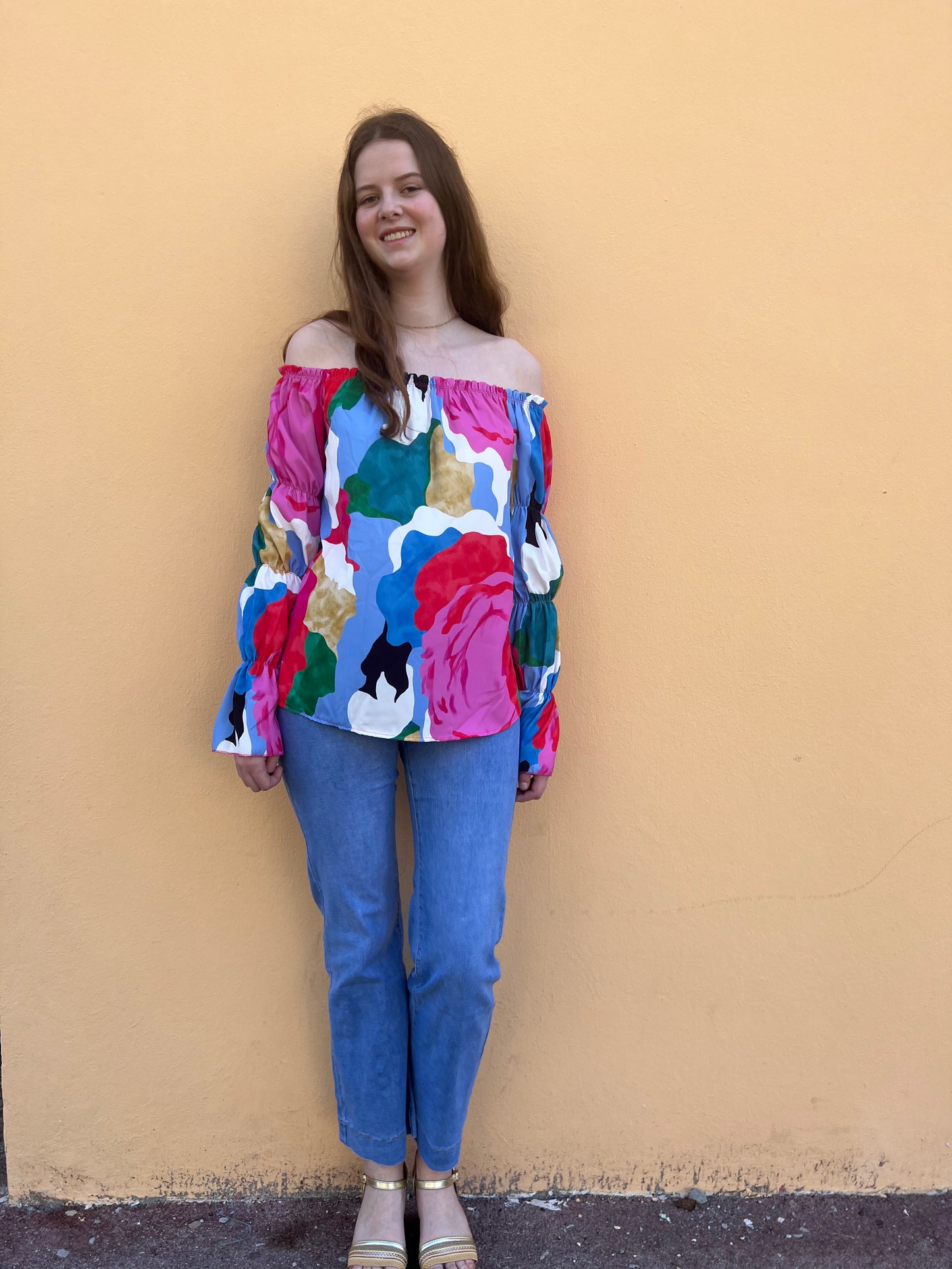 Top multicolore