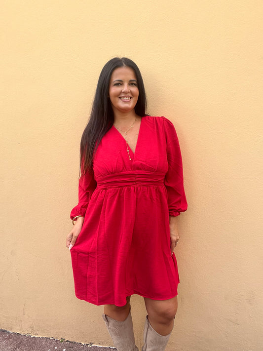 Petite robe rouge