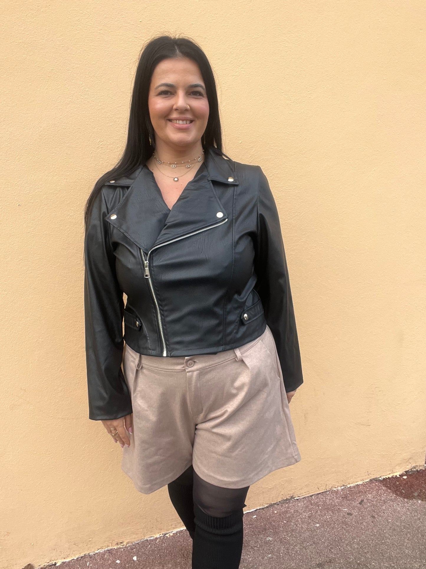 Perfecto grande taille noir