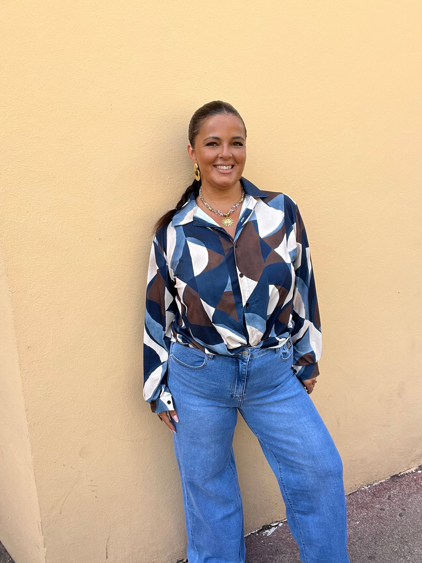 Jean Palazzo stretch grande taille