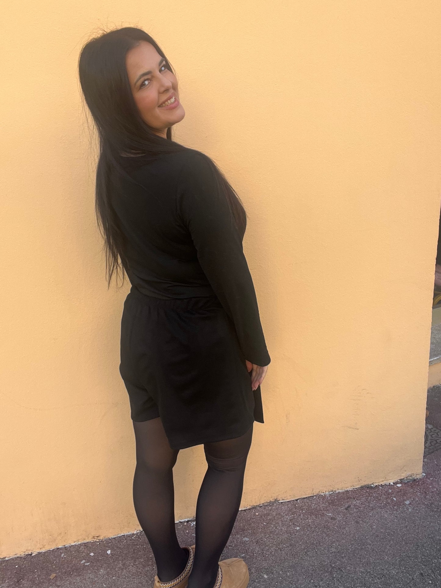 Jupe short noire