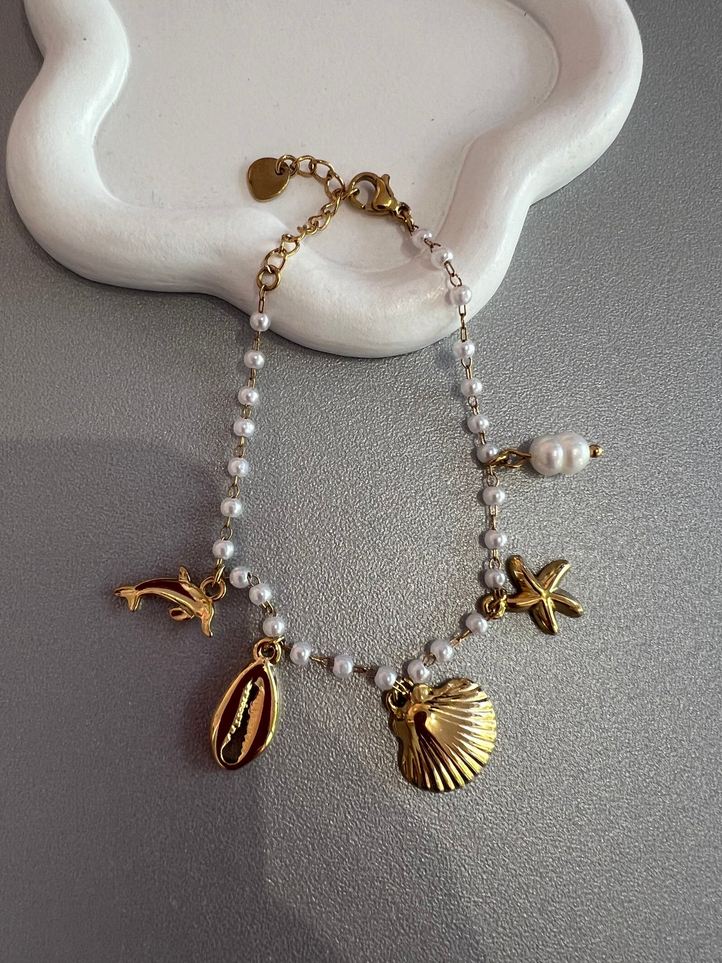 Bracelet coquillage