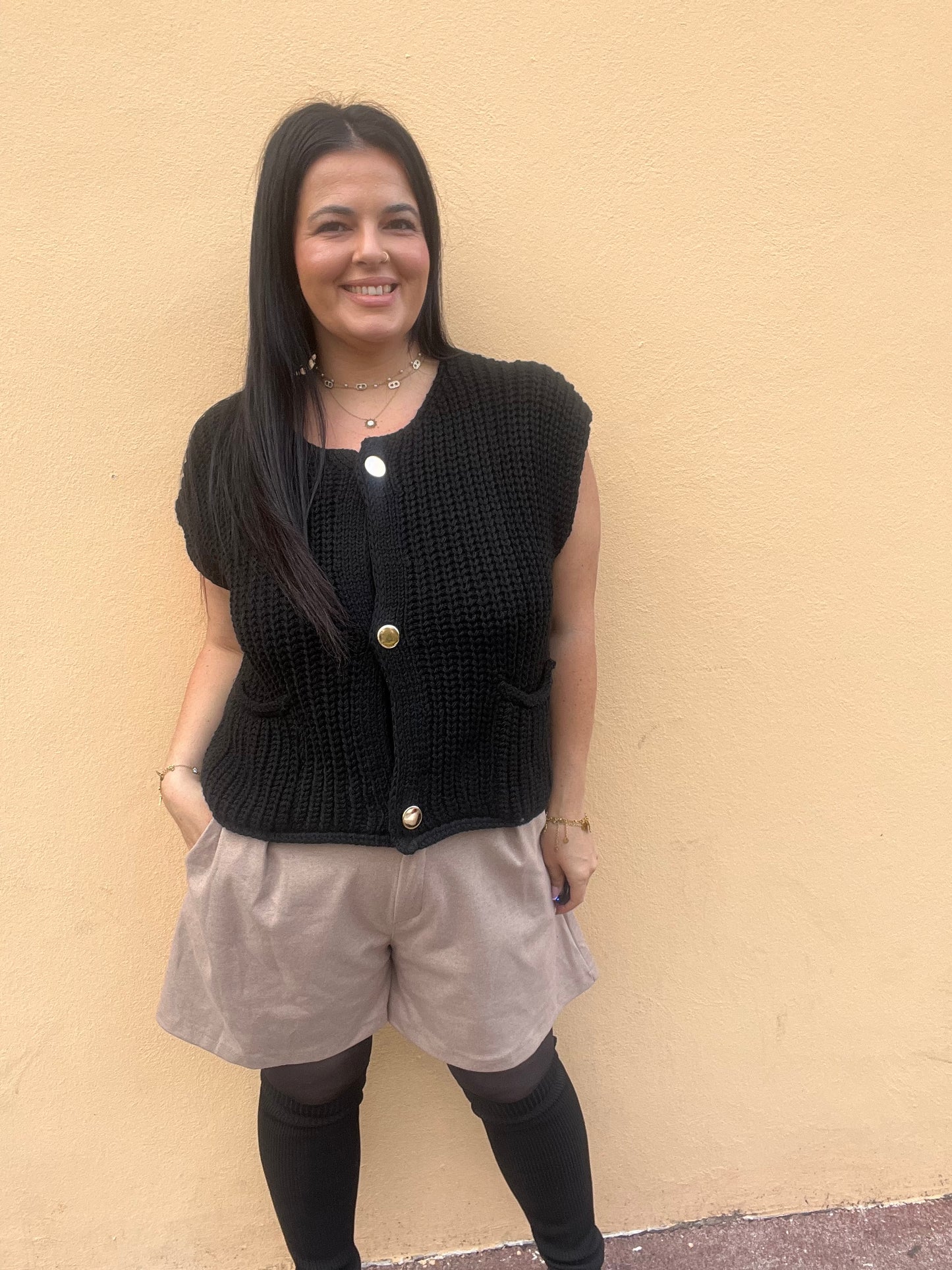 Gilet grande taille sans manches