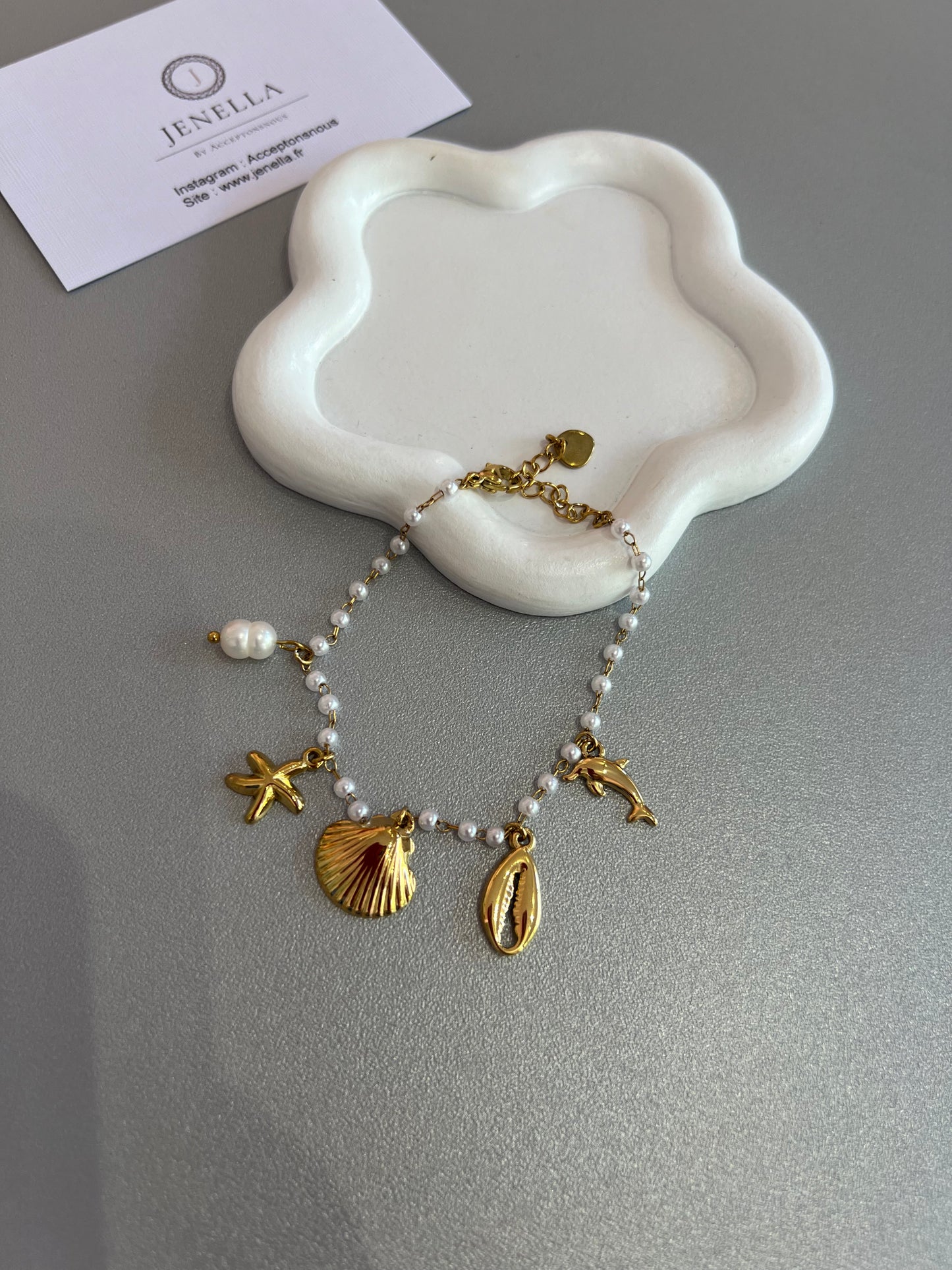 Bracelet coquillage