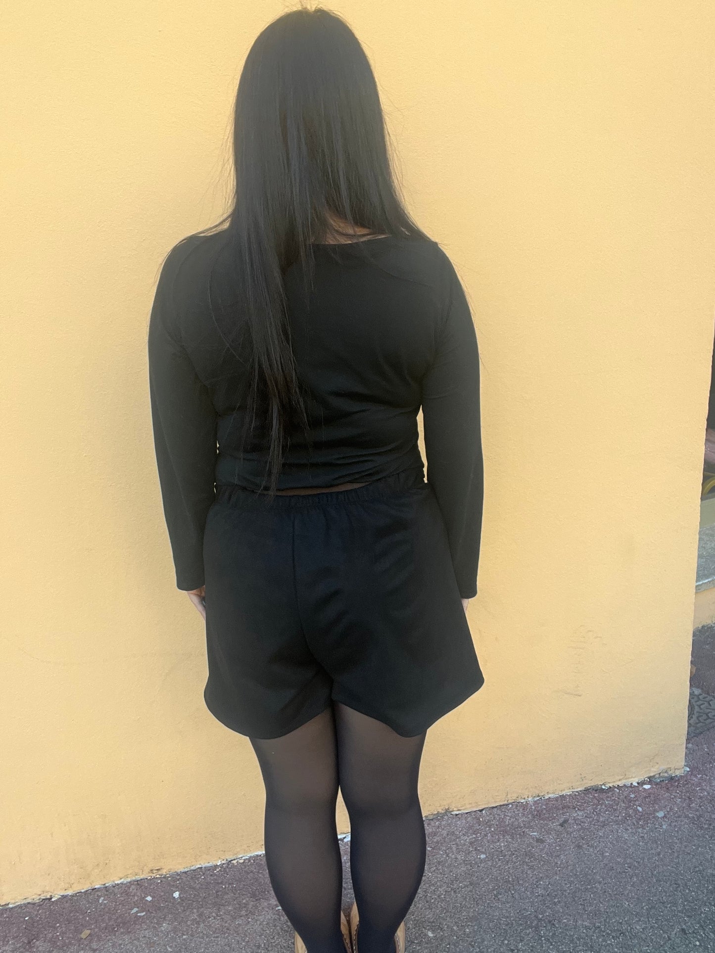 Jupe short noire