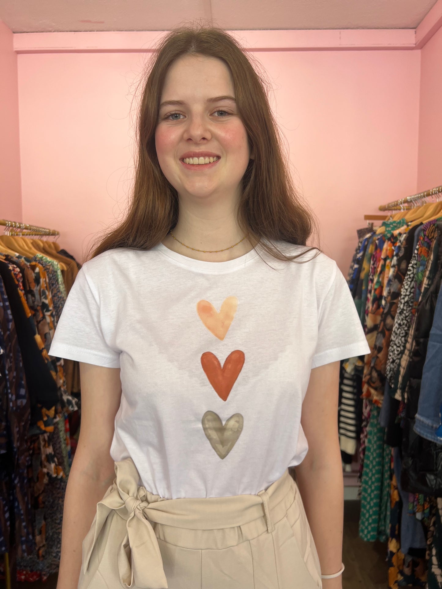 Tee shirt coeurs