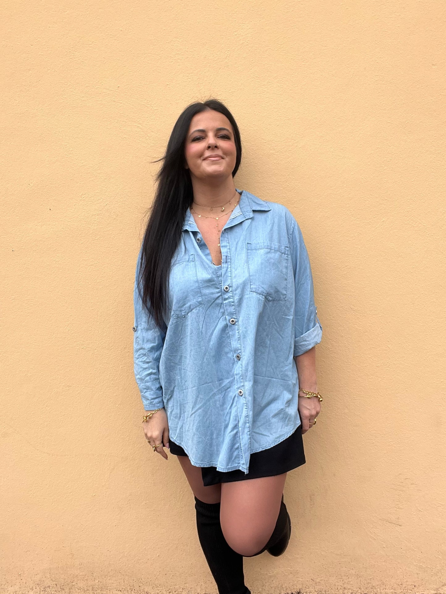 Chemise en jean