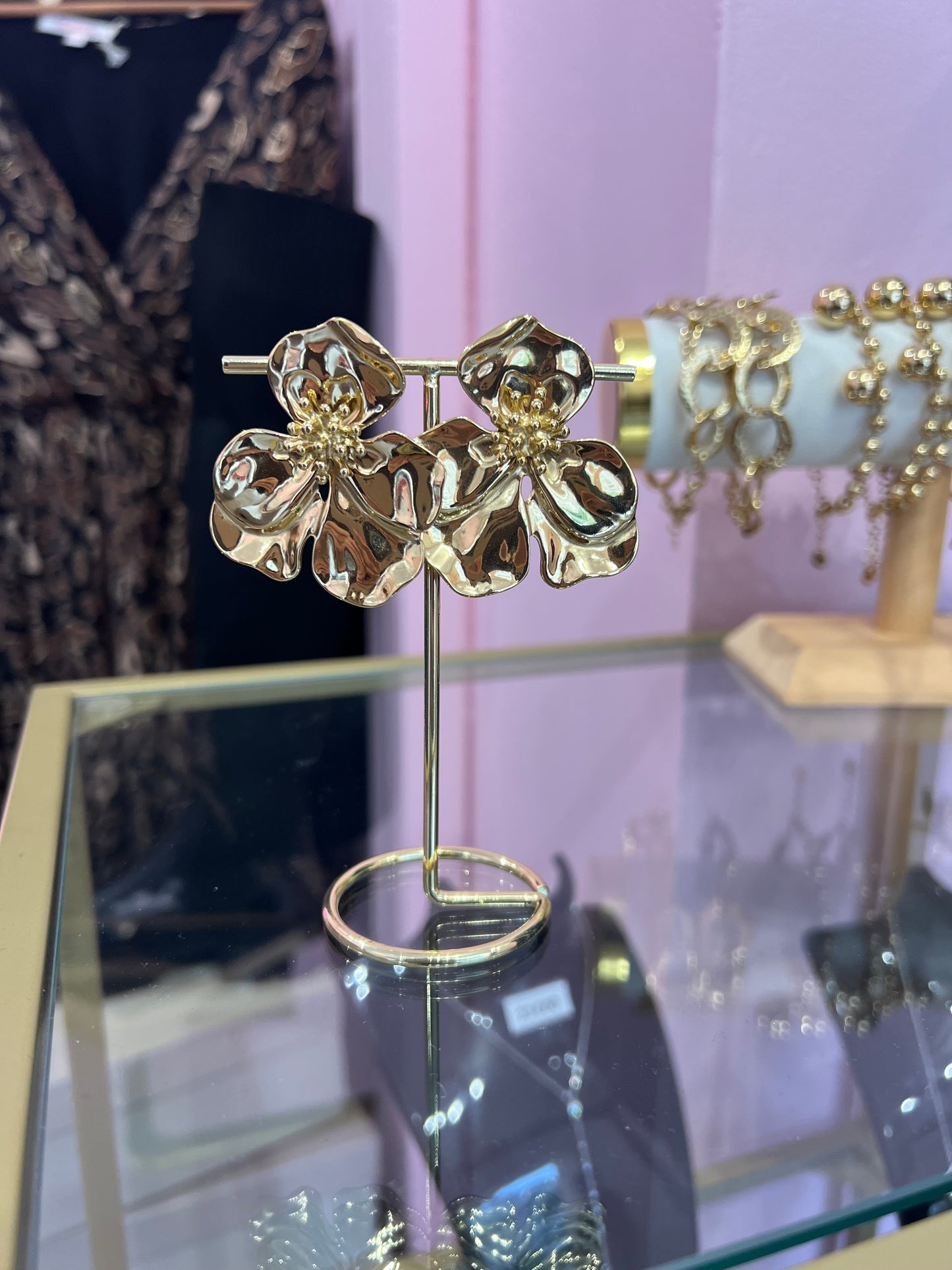 Boucles d’oreilles fleurs