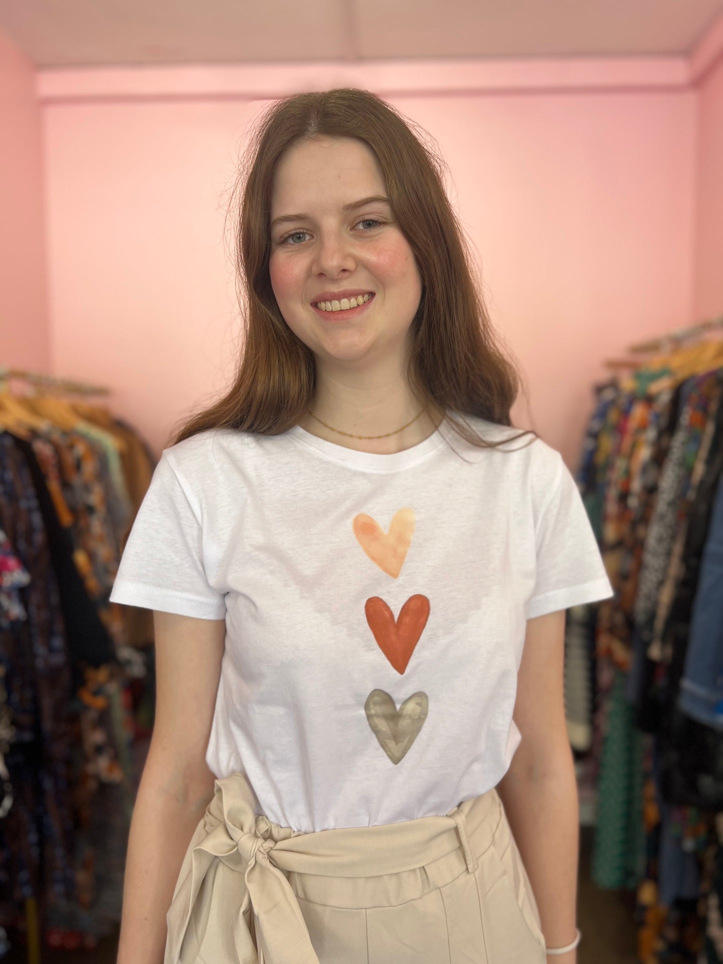Tee shirt coeurs