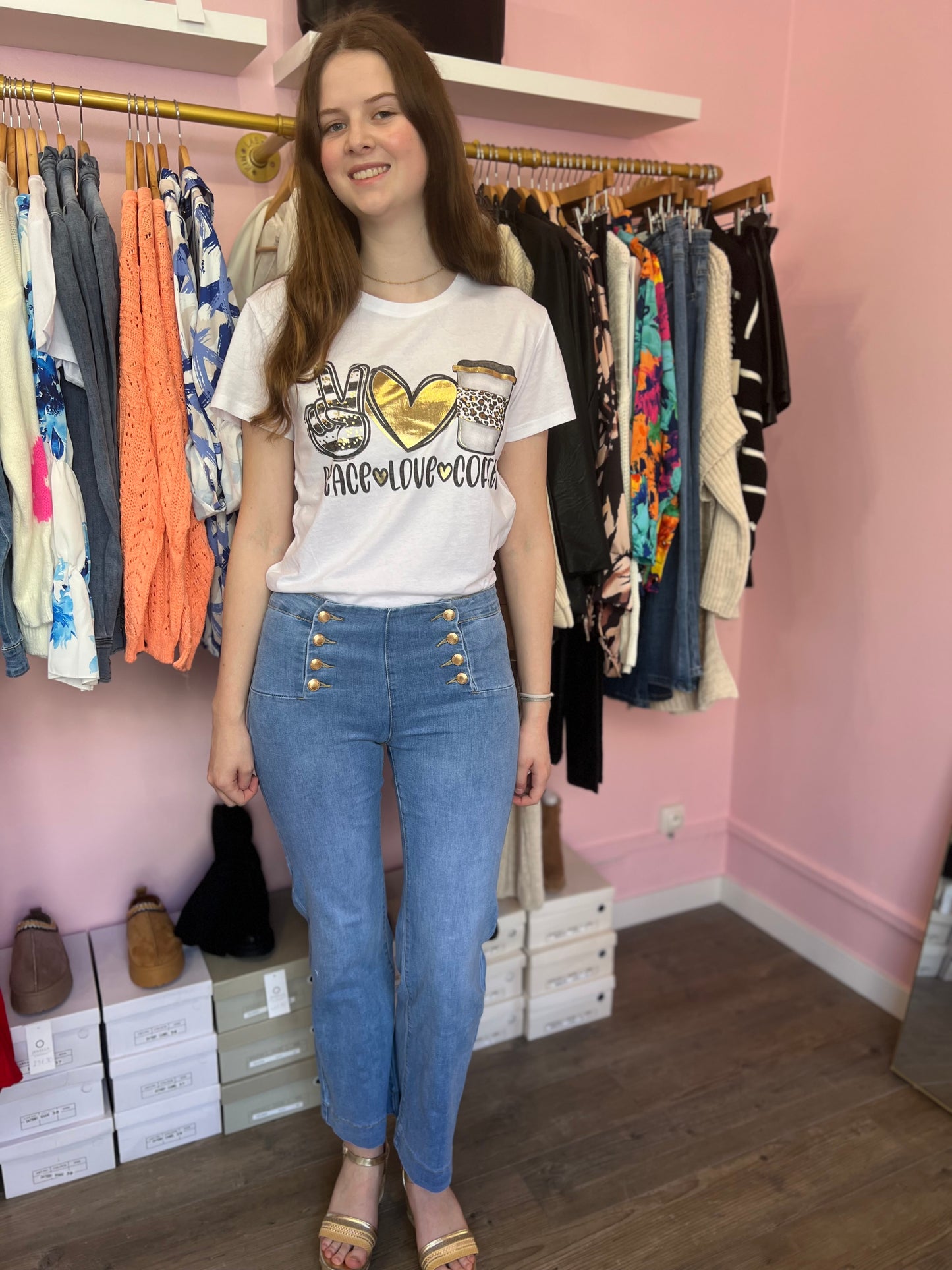 Tee shirt peace