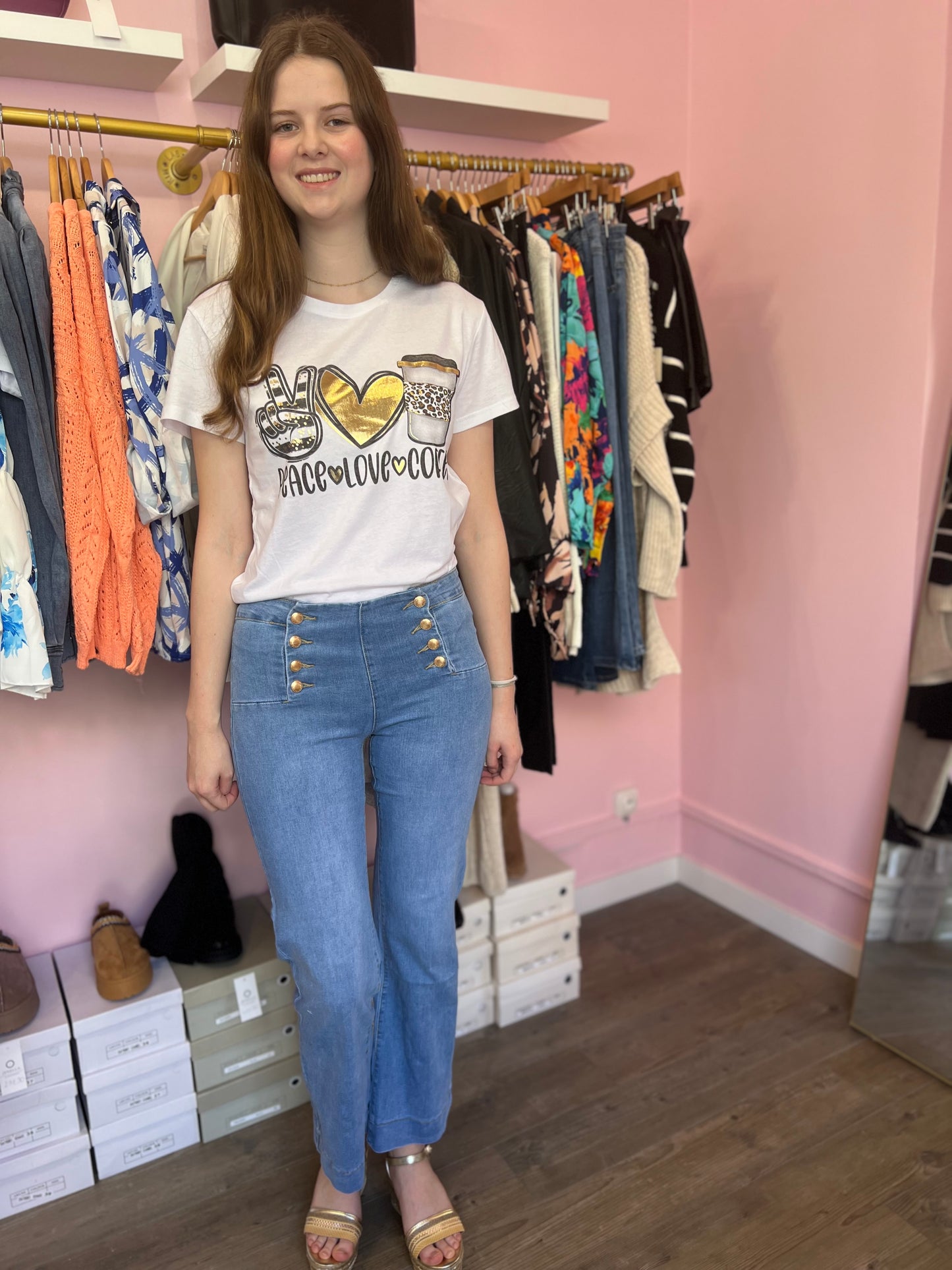 Tee shirt peace