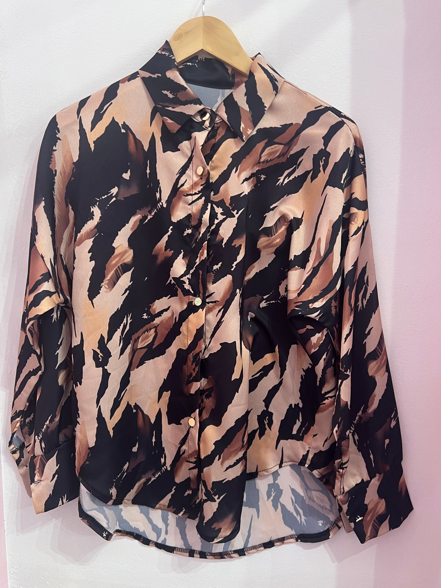 Chemise marron