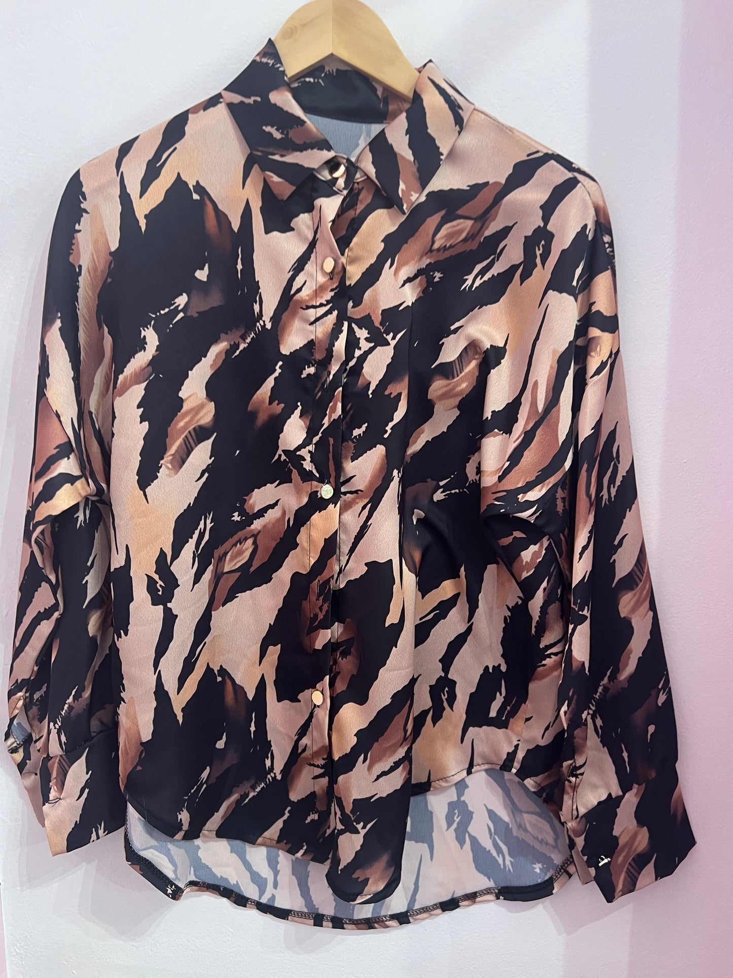Chemise marron