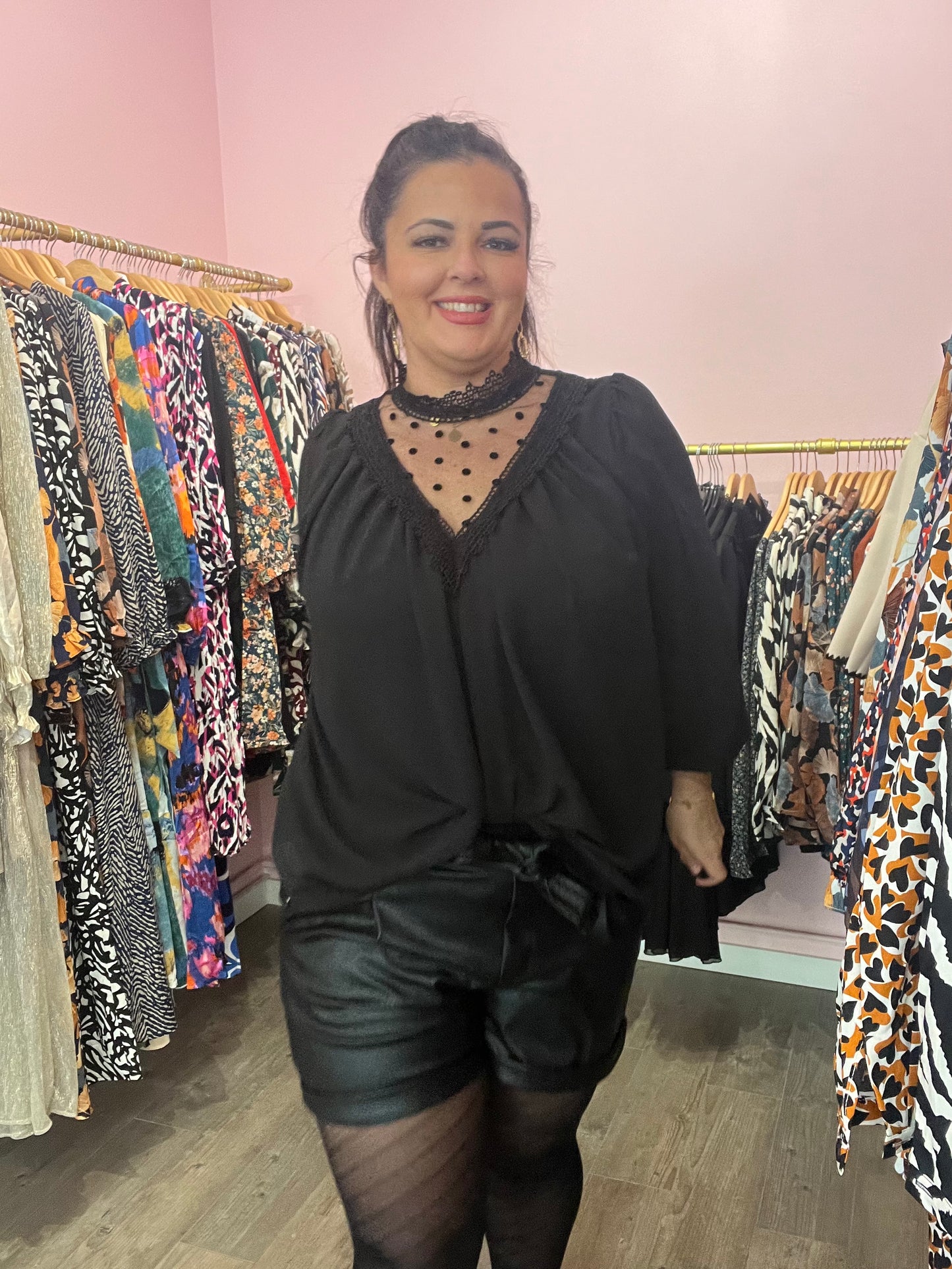 Short Simili cuir