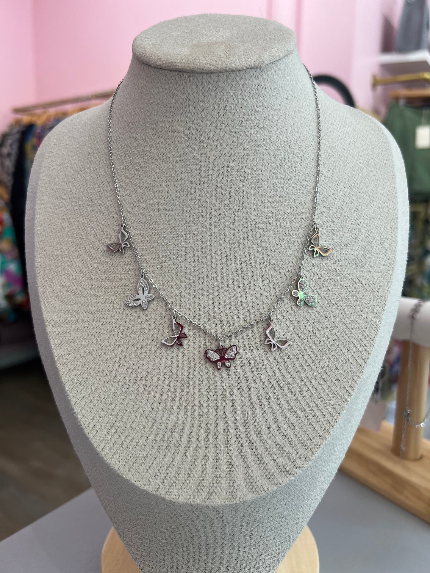 Collier butterfly