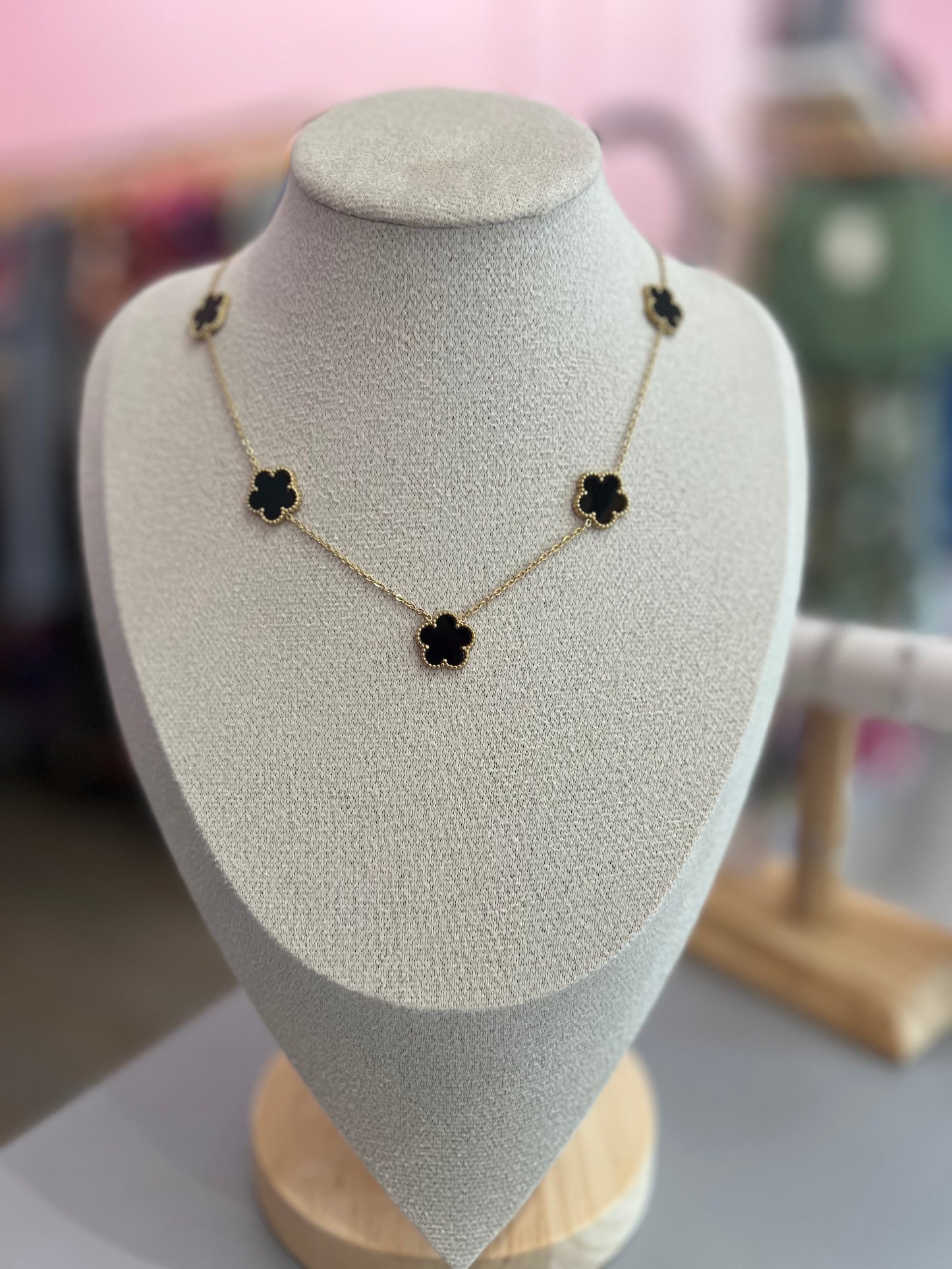 Collier Valentina Noir et blanc