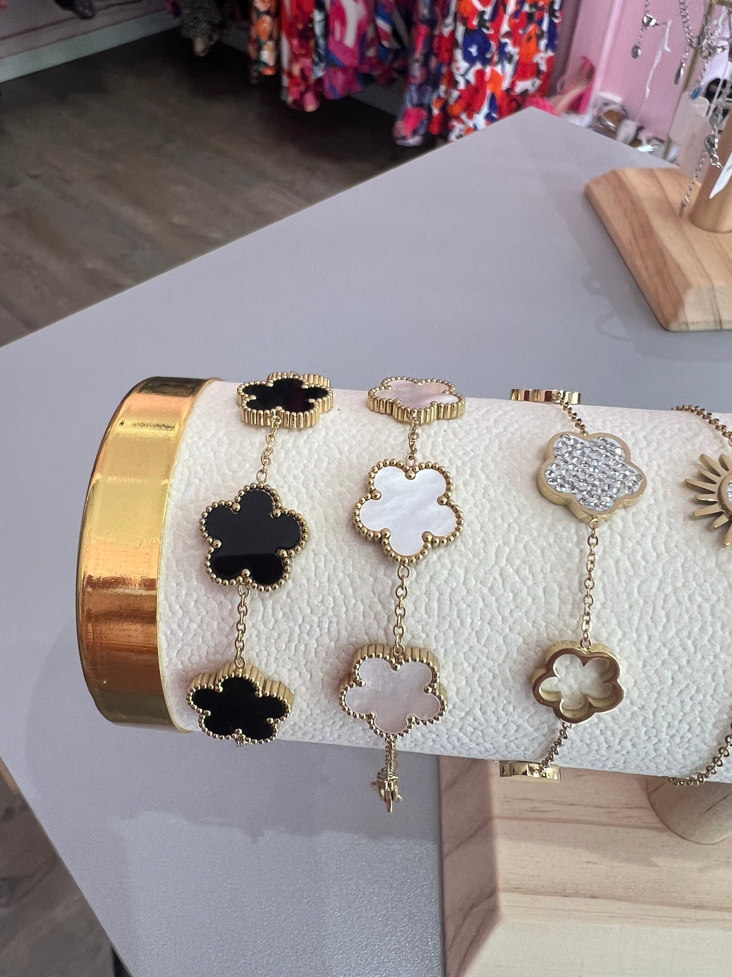 Bracelet Valentina Noir et blanc