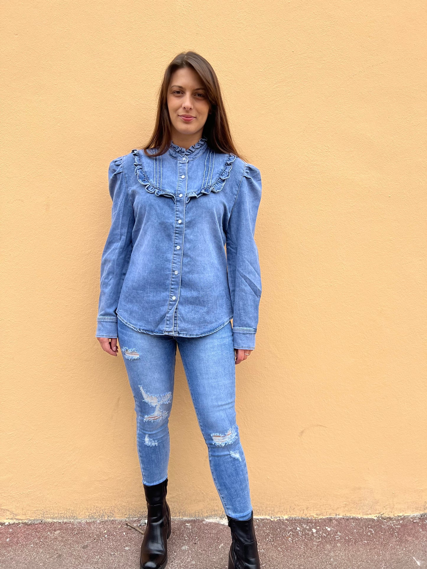 Chemise en jean