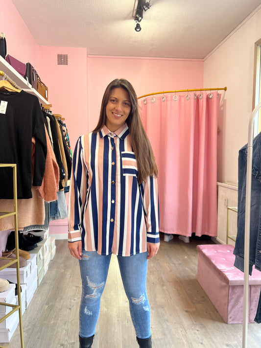 Chemise rayée Luna