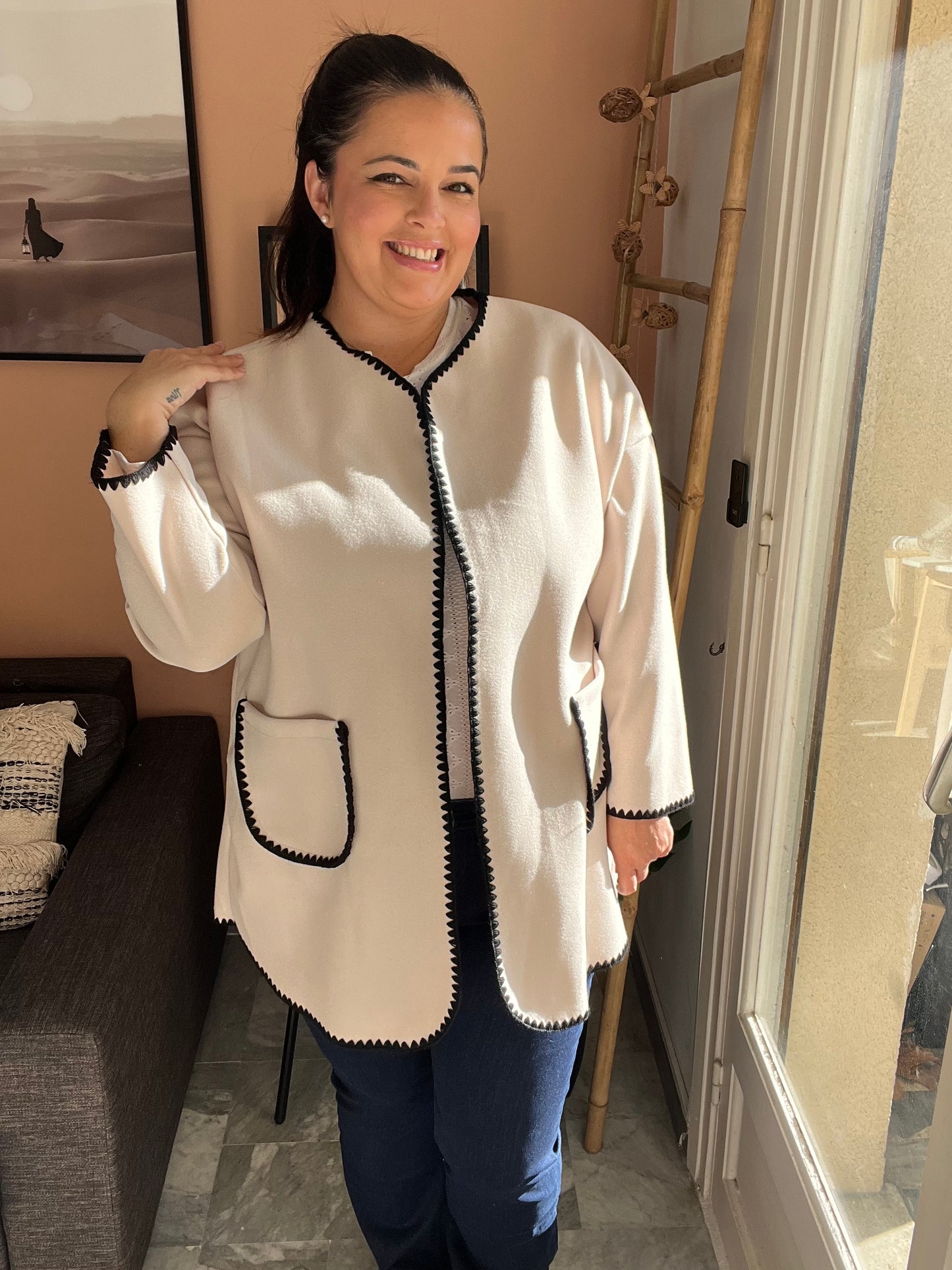 Veste beige