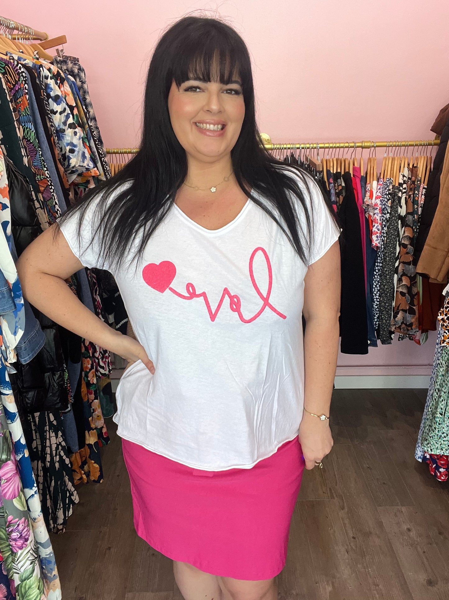 Tee Shirt love rose
