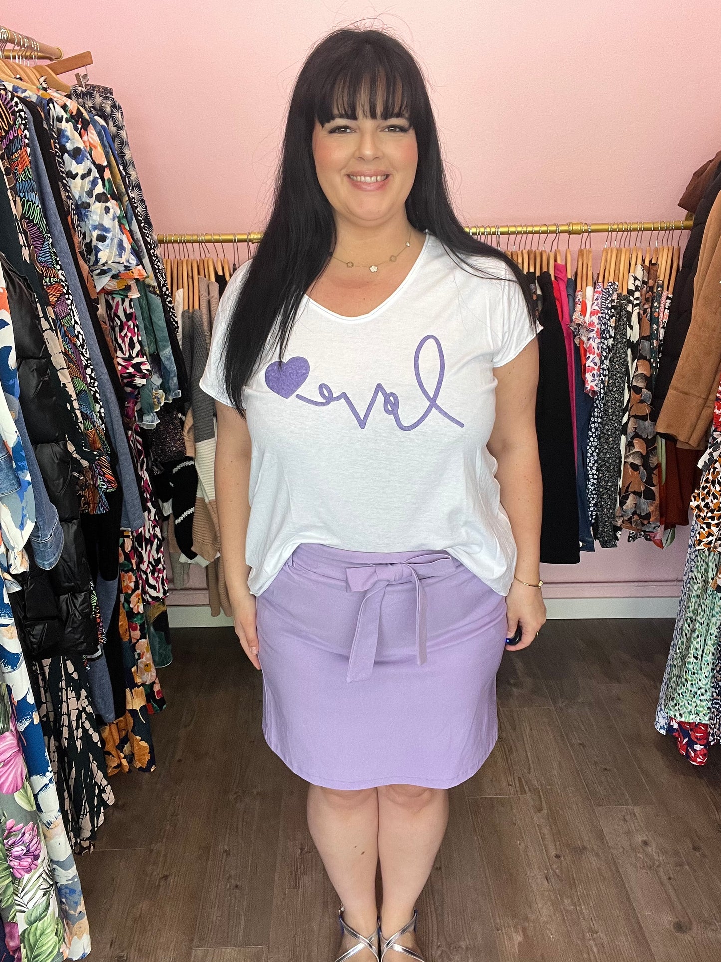 Jupe Lilas