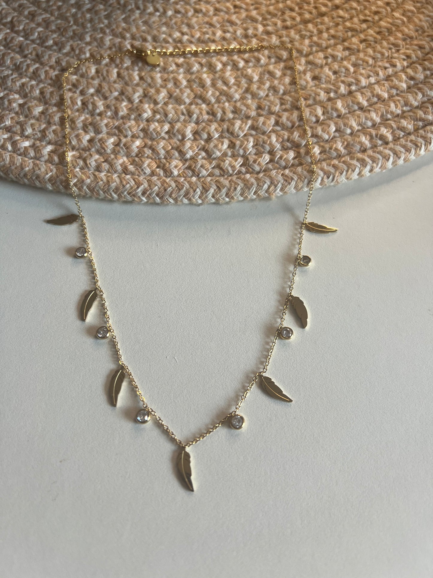 Collier Plumes