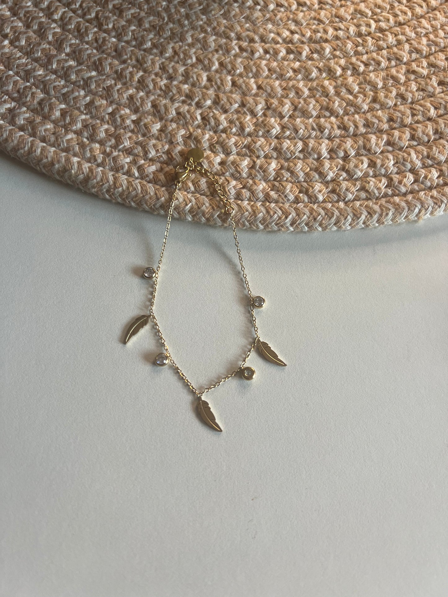 Bracelet plumes