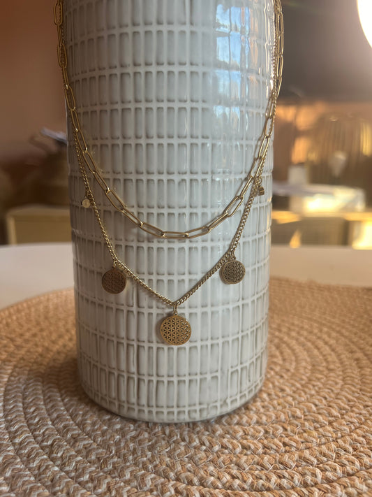Double Collier Agathe