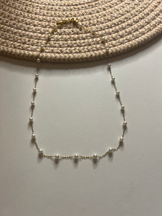 Collier perles Elena