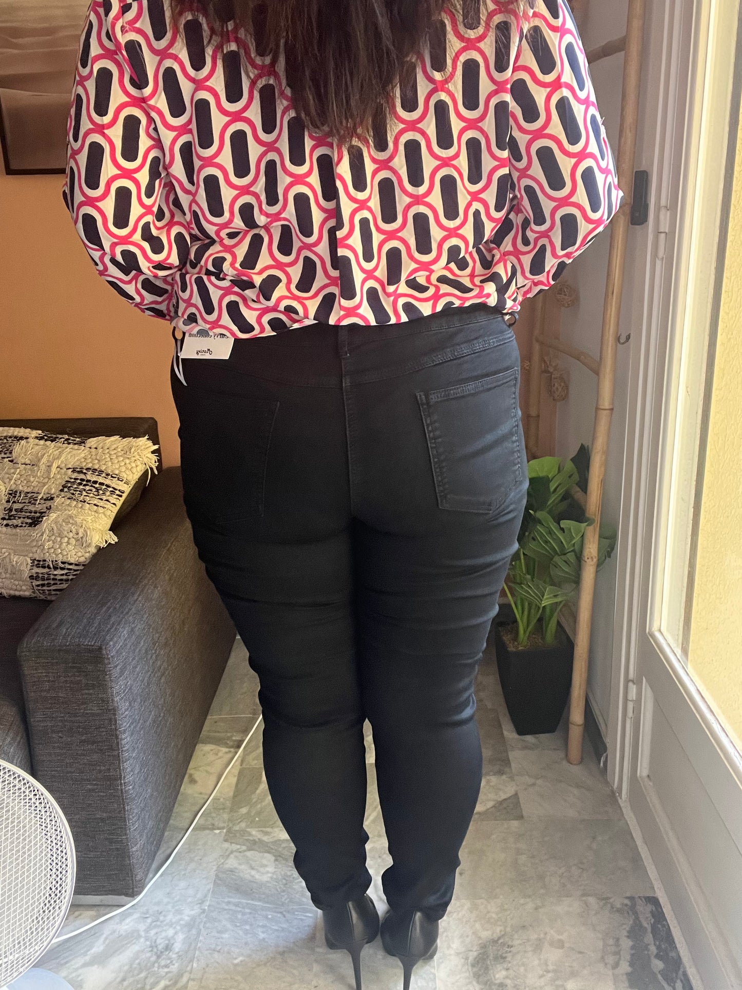 Jean noir grande taille