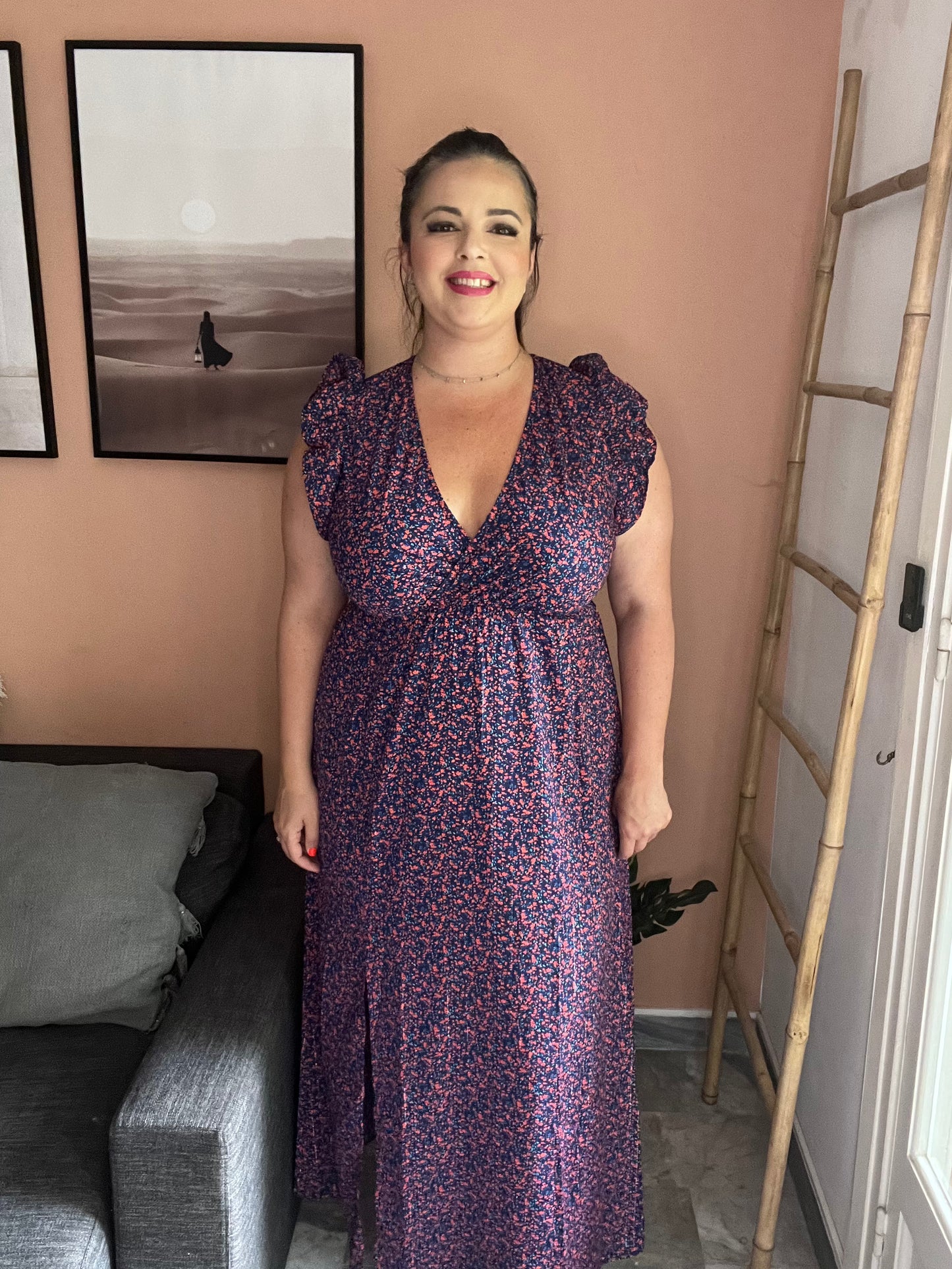 Robe Sybille bleue