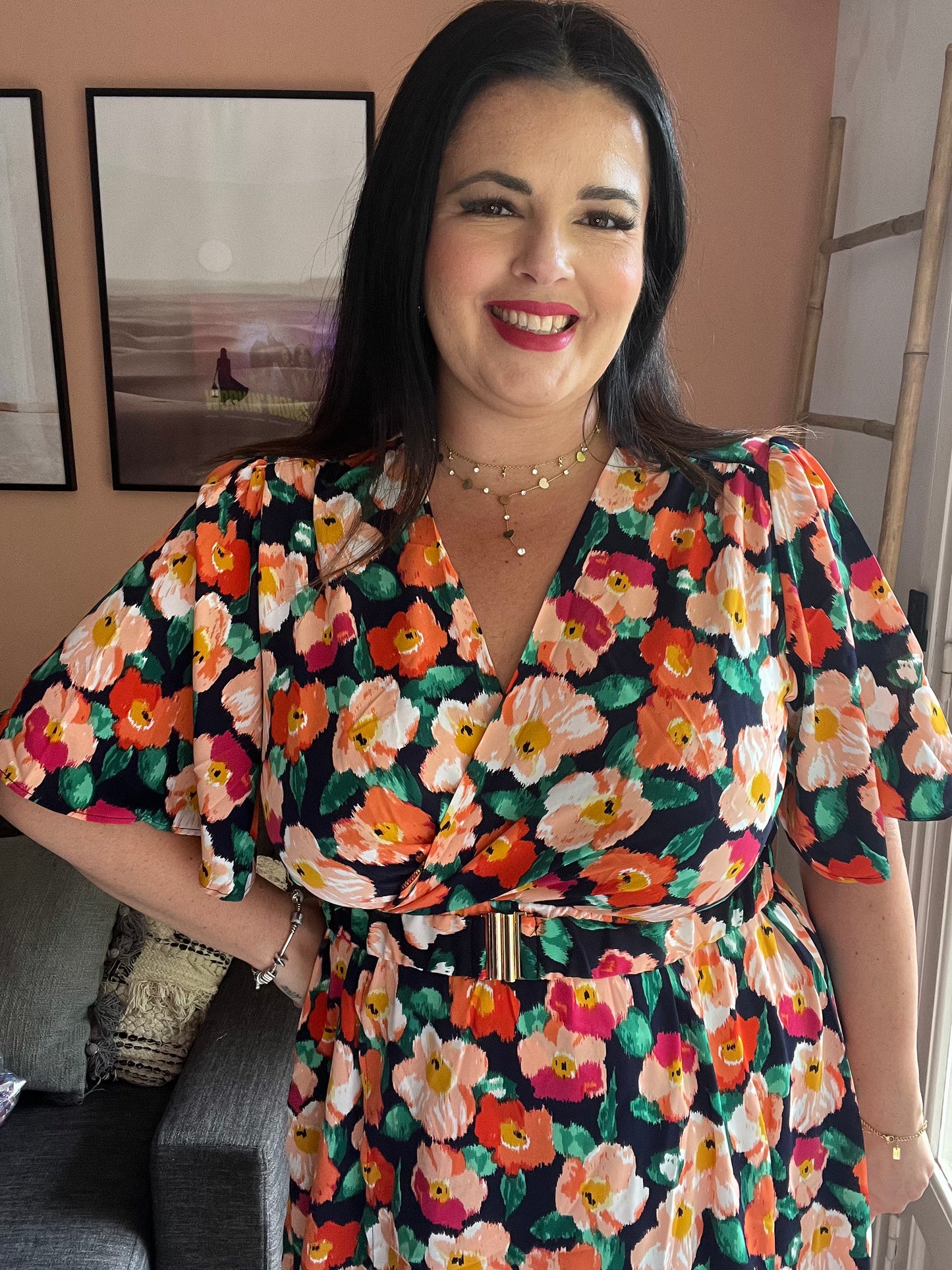 Robe Gaelle fleurie
