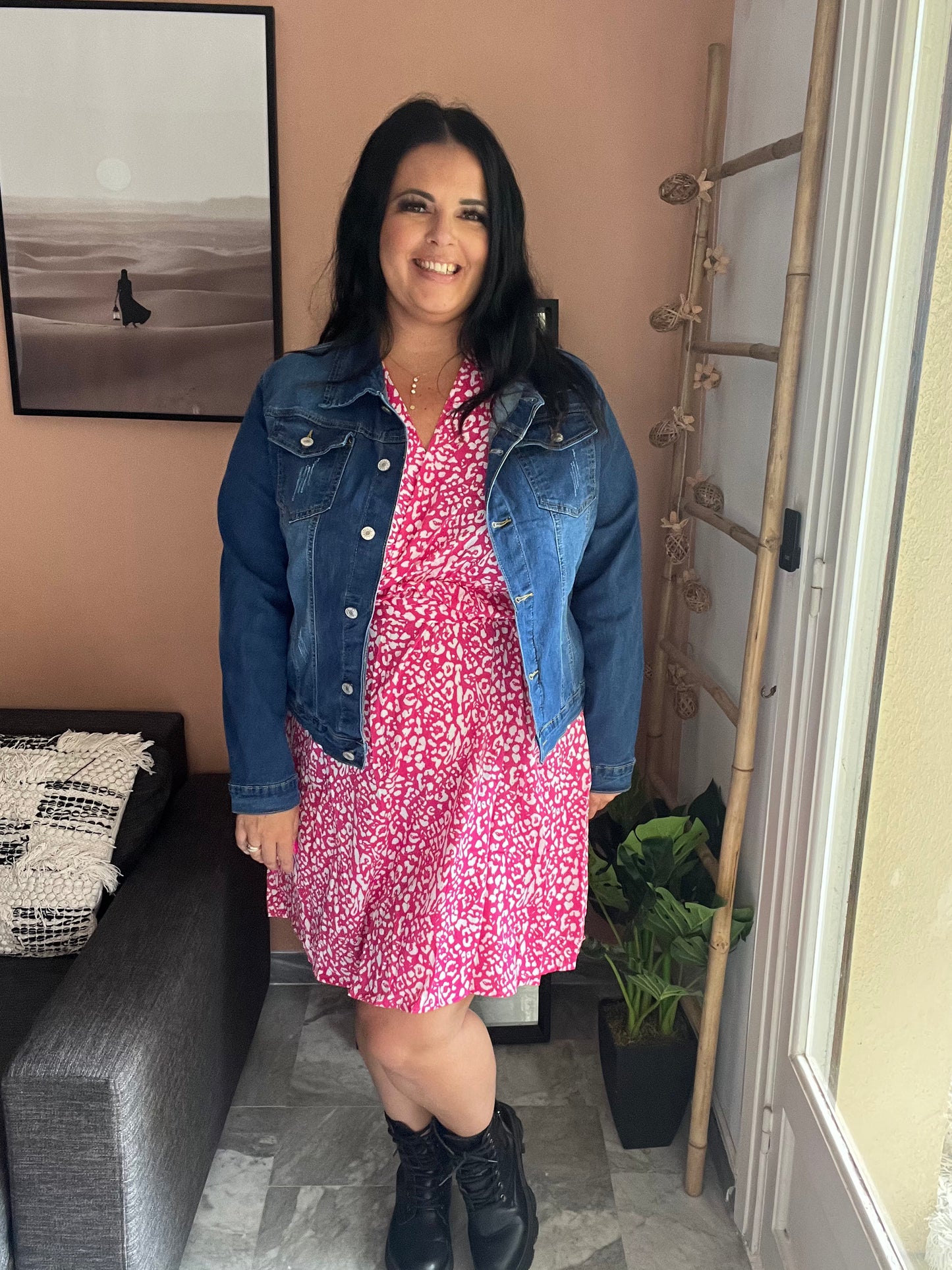 Veste en Jean bleue