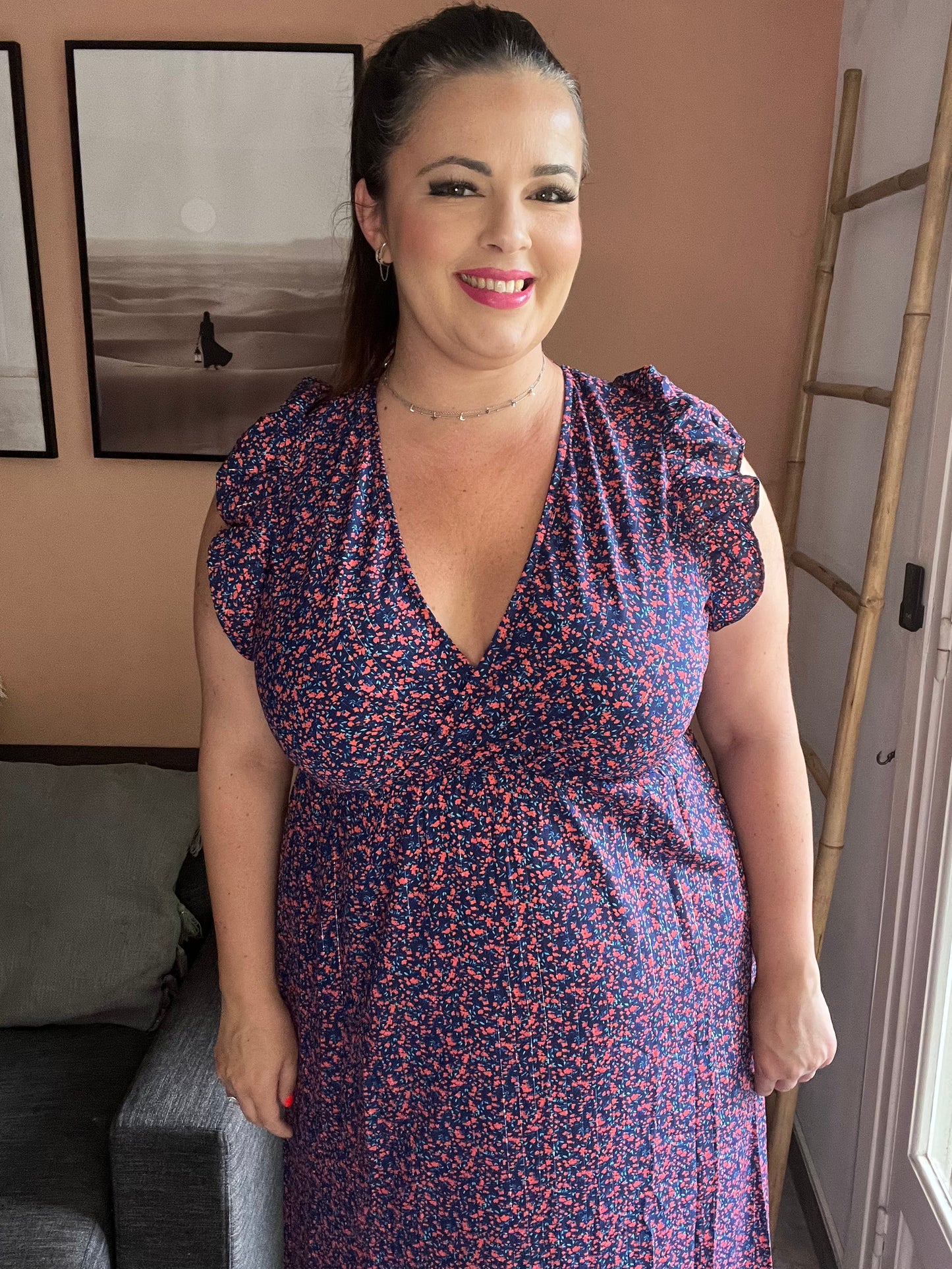 Robe Sybille bleue
