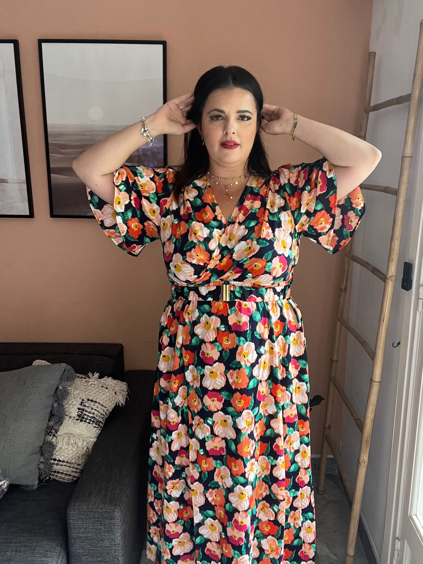 Robe Gaelle fleurie