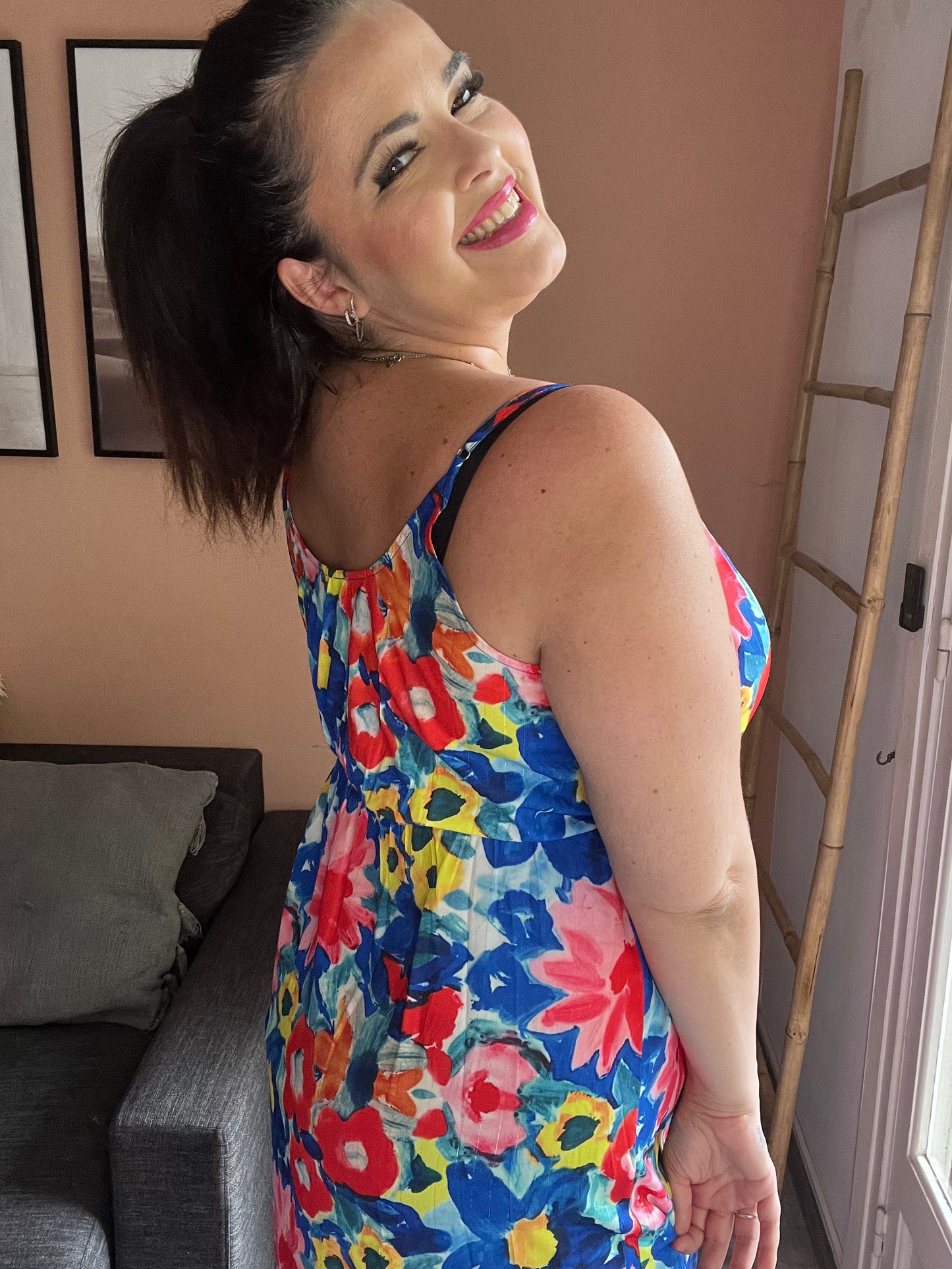 Robe Chloé multicolore