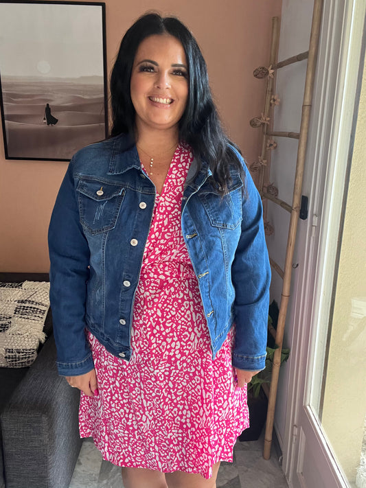 Veste en Jean bleue